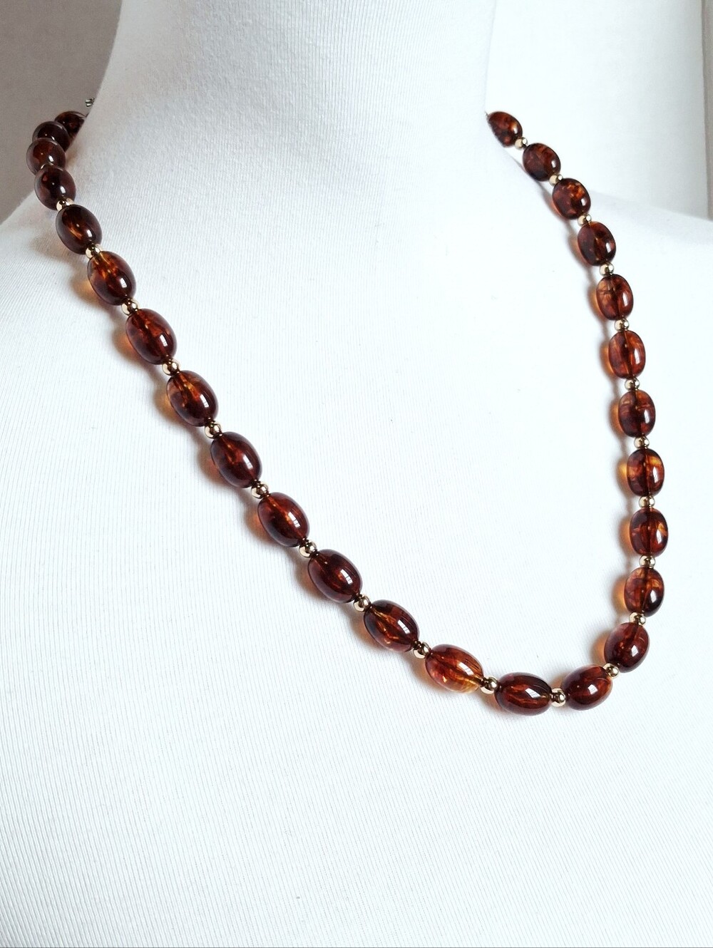 Vintage 1980 Avon Turtle Bay Tortoise-Tone Necklace